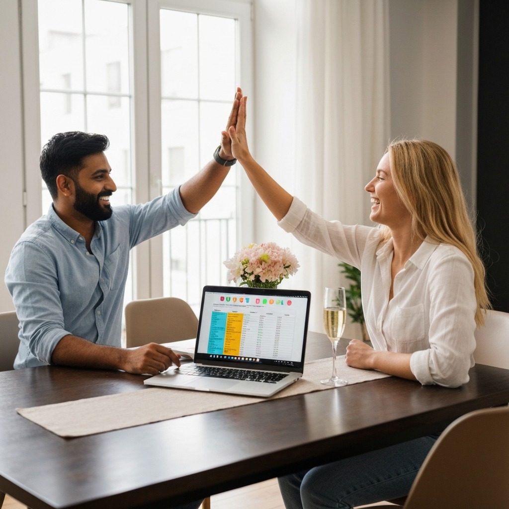 Notion Couple Finance Dashboard