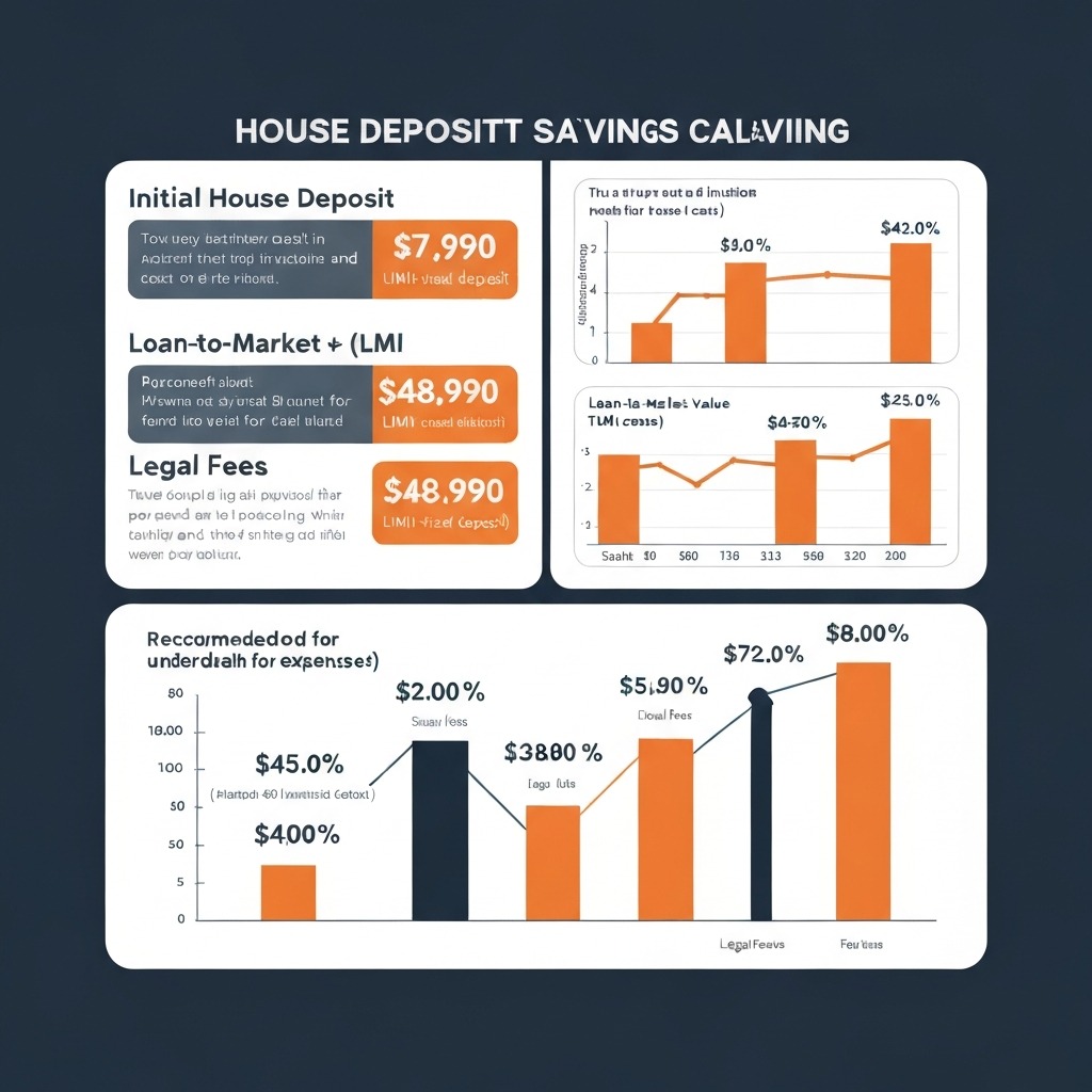 Couple setting a savings target on a whiteboard with dollar amounts and a timeline